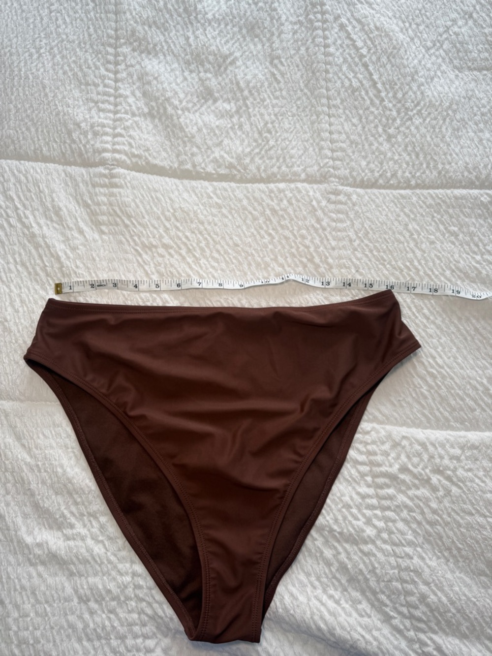 wild fable Brown High-Cut Cheeky Bikini Bottom Size L